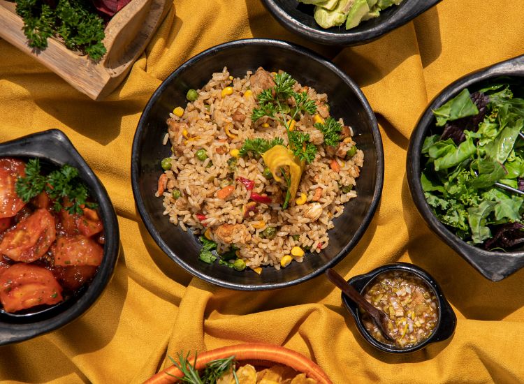 Arroz Frito Colombiano ou RIz frit Colombien